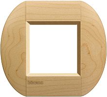 Рамка овальная Legrand BTicino LivingLight 2 мод Клен  картинка